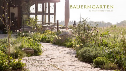 Bauerngarten Wege Blumenbeete Waas