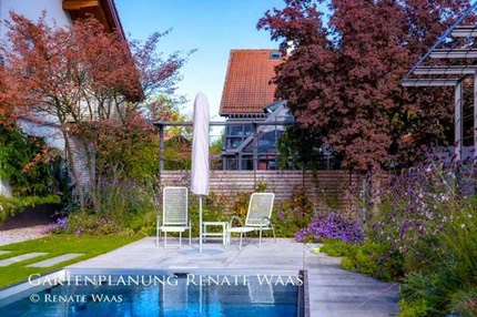 Pool Pflanzung Dipl.Ing.FH Renate Waas, Gartenplanung München 